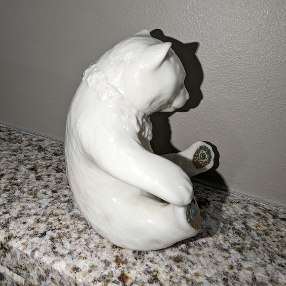 Vintage Lenox Porcelain China Jewels Bear - Picture 2 of 6